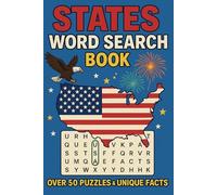States Word Search Puzzle Book: Word Searches With Easy to Read Print About States, States' Facts, US Geography, and More! | 6 x 9 inches, 110 pages | Gift for Vacations, Holidays and Leisure Time