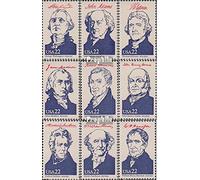 Stati Uniti 1799-1807 (completa edizione) 1986 Presidente il Stati Uniti (Francobolli per i collezionisti)