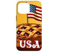 Stati Uniti American Cherry Pie Custodia per iPhone 16 Pro Max