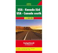 Stati Uniti Canada Sud 1:3.000.000: Wegenkaart 1:4 000 000: AK 214