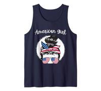 Stati Uniti d'America, Bandiera Americana, Ragazza USA, Donne Americane Ragazze Canotta