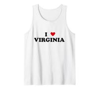 Stati Uniti d'America I Heart State - I Love Virginia Canotta