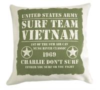 Stati Uniti Militare Charlie Carusi Surf Squadra Vietnam Guerra Cuscino Interno