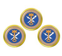 Stati Uniti Militare Intelligence E Sicurezza Command Oro Sfera Marcatori