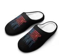 Stati Uniti US Air Force Mens Pantofole Casual Slip On Caldo Casa Scarpe con Suola in Gomma Indoor Outdoor, Stile:, 11-12（44-45）