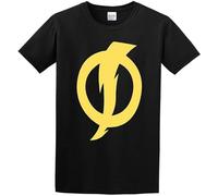 Static Shock Logo Holidays T-Shirt Graphic Printed Tee Shirt Mens T Shirt Black S