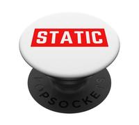 Statico Divertente Sarcastico Edgy Teen College Adulto Grafica Pigro PopSockets PopGrip Adesivo