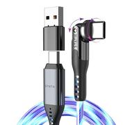 Statik PowerPivot GloBright Pro Cavo di ricarica magnetico, cavo di ricarica magnetico USB C, cavo di ricarica LED, cavo di ricarica magnetico, cavo di ricarica magnetico, cavo di ricarica per