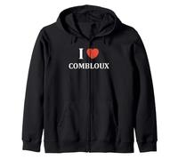 Station de Ski I Love Combloux Felpa con Cappuccio