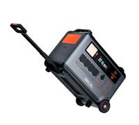 Statione di Energia Portatile OSCAL PM3600, 3600W (7200W picco), batteria LFP 3600Wh espandibile a 57.6kWh. Ricarica completa in 1.2 ore, 14 porte. Generatore solare per campeggio emergenze.