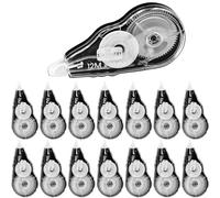 STATIONERY ISLAND 14 Pezzi Bianchetto a Nastro. 12m x 5 mm Correttore a Nastro bianchetti, Scolorina Nastro Correction Tape con Cappuccio Protettivo Per Studenti, Ufficio, Scuola Casa, Scrapbooking