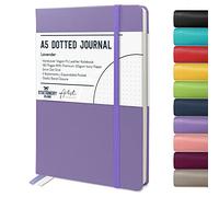 STATIONERY ISLAND Quaderni a Quadretti A5 - Bullet Journal Puntinato, 180 Pagine Taccuino, Notebook Quaderno Appunti 120gsm. Quadernino Per Agendina, Studio, Viaggi, Diario e Progetti. (Lavanda)