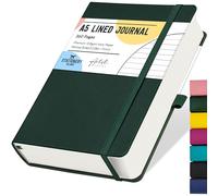 STATIONERY ISLAND Quaderno A5 Righe, 360 Pagine di Taccuino a Righe, Copertina Rigida Quaderno a Righe da 100 g/m² per Scrivere, Lavorare, Studiare, Diario