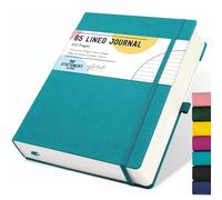 STATIONERY ISLAND Quaderno B5 Righe, 320 Pagine di Taccuino a Righe, Copertina Rigida Quaderno da 100 g/m² per Scrivere, Lavorare, Studiare, Diario,Verde