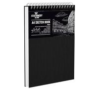 STATIONERY ISLAND Quaderno da Disegno A5 200GSM 100 pagine (50 fogli) Blocco da Disegno Carta da Quaderno a Spirale Blocco per Schizzi per Artisti e Professionisti