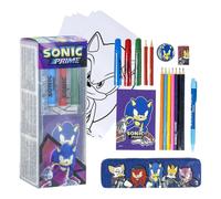 Sonic prime Set Cartoleria Da Colorare Per bambini arte scuola cancelleria