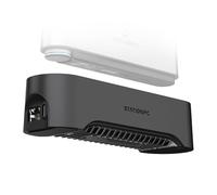 STATIONPC PocketCloud Dock per NAS portatile, slot M.2 NVMe, Expend Storage, Ethernet 2.5GbE, ricarica PD e porte USB-A, archiviazione SSD modulare, raffreddamento intelligente, doppio backup e