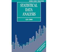 Glen Cowan Statistical Data Analysis (Tascabile)