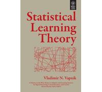 "Statistical Learning Theory "