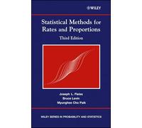 Statistical Methods for Rates and Proportions: 260