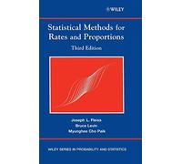 Statistical Methods for Rates and Proportions: 260