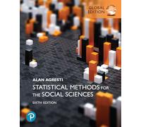 Statistical methods for the social sciences, global edi