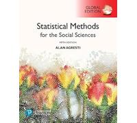 Statistical Methods for the Social Sciences, Global Edition [Lingua inglese]