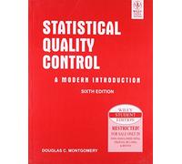 Statistical Quality Control: A Modern Introduction, 6ed