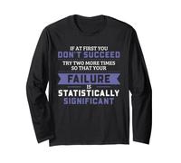 Statistiche Il fallimento dell'umorismo è statisticamente significativo Maglia a Manica