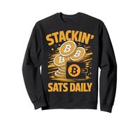 Statistiche sull'impilamento di criptovalute di Bitcoin Felpa