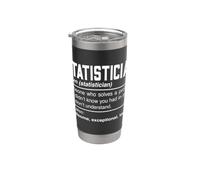 Statistician Definition Design Statistics Mathematician Noun Bicchiere termico in acciaio inox doppia parete
