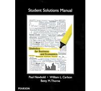 Statistics for Business and Economics