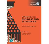 Statistics for business and economics. Global edition - Newbold Paul