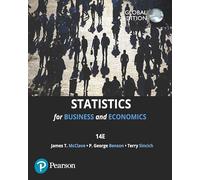 Statistics for business & economics. Global edition
