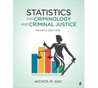 Statistics for Criminology and Criminal Justice