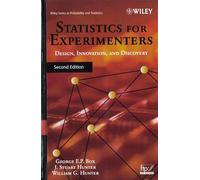 Statistics For Experimenters: Design, Innovation, and discovery