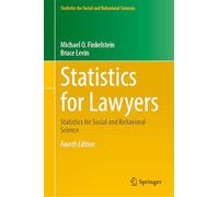 Statistics for Lawyers: Statistics for Social and Behavioral Science: 189