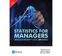 Statistics For Managers, Using Microsoft Excel