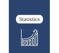 Statistics Notebook - 250 Pages V2: College Ruled Paper | 8.5 x 11" | School, Study, and Lab Notes, Academic Lined Notebook for Students, Teachers, and Math Lovers
