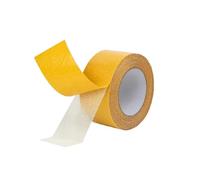 Statisticsing Tape, Super Sticky Resistente Clear Tape, High Adhesive Strength Mesh Double-Sided Duct Tape, For Mounting Carpets,Pictures,Office(Yellow,1.97in)