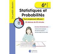 Statistiques et probabilités 6e: 24 séances de 20 minutes
