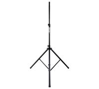 Pronomic SPS-3A Supporto Per Casse - Supporti In Alluminio - Base Extra Ampia - Spina Di Sicurezza - Estendibile Da Circa 135 A 220 Cm - Portata Fino A 60 Kg - Nero