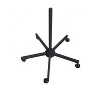 STATIVO CON PIEDE A 5 RAZZE E ROTELLE PER LENTE CON LAMPADA D'INGRANDIMENTO DI