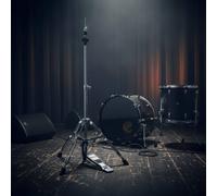 Stativo Hi-Hat Resistente Supporto Piatto Regolabile Metallo per Sala Prove