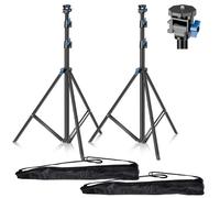 Stativo per Luci 200 Cm, Stativo per Treppiede Leggero Con Testa Girevole Da 1/4