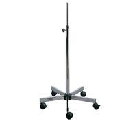 Stativo su ruote per lampade Moretti regolabile da 85 a 150 cm Asta a cannocchia