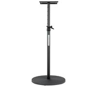 Stativo Supporto Base Rotonda Cassa Acustica Studio Monitor Regolabile Max. 25kg