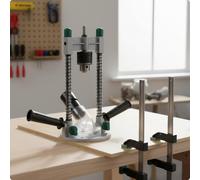 Stativo Trapano Regolabile Uso Facile Supporto Foratura Multipla Portatile