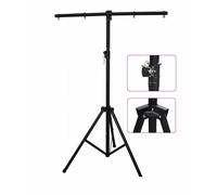 STATIVO TREPPIEDE PROFESSIONALE SUPPORTO X EFFETTI LUCE modello a T no americana