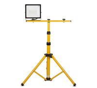Stativo Universale per Proiettori Maclean 2x 1,5m Acciaio Giallo M310 G]